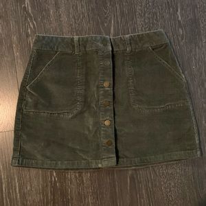 Jolt skirt olive green 11